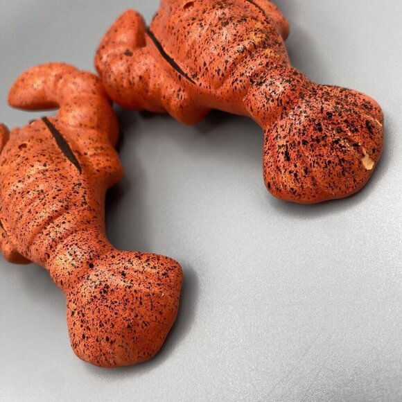 Crawdad Crayfish Salt and Pepper Shakers Anthropomorphic Vintage Kitchen MCM - Picture 5 of 7